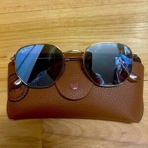 Ray Ban Hexagonal Sunglasses Like New